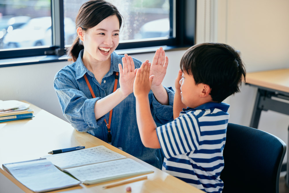 個別指導でひとりひとりをしっかりサポート！